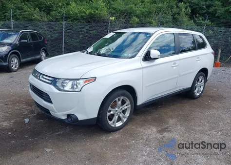 2014 Mitsubishi Outlander Se from USA, damaged, VIN JA4AZ3A30EZ003367